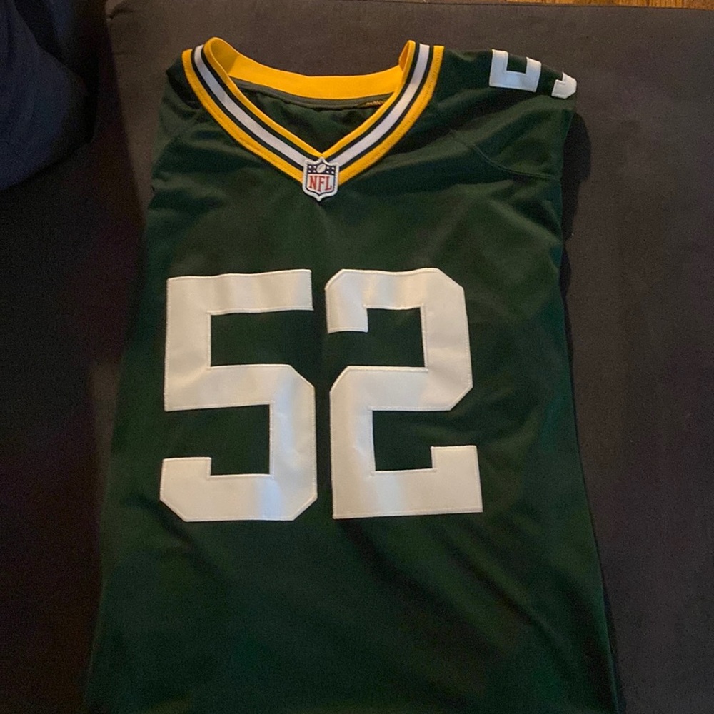 XXL Nike Stitched Clay Matthew’s #52 Green Bay Packers Jersey